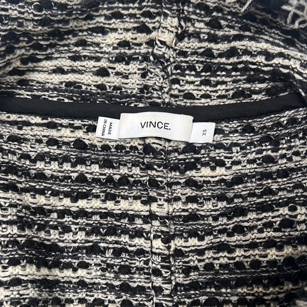 Vince Long Sleeve Zip Up Coat - Picture 5 of 5